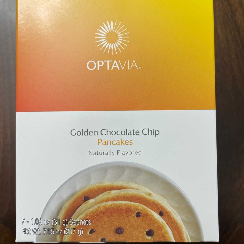 New Optavia Golden Chocolate Chip Pancakes - 7 Fuelings